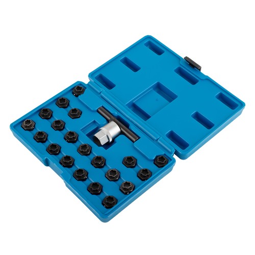 Wheel lock key - wheel, removal