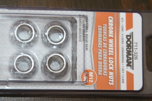 Wheel lug nut - nut-lock, (4